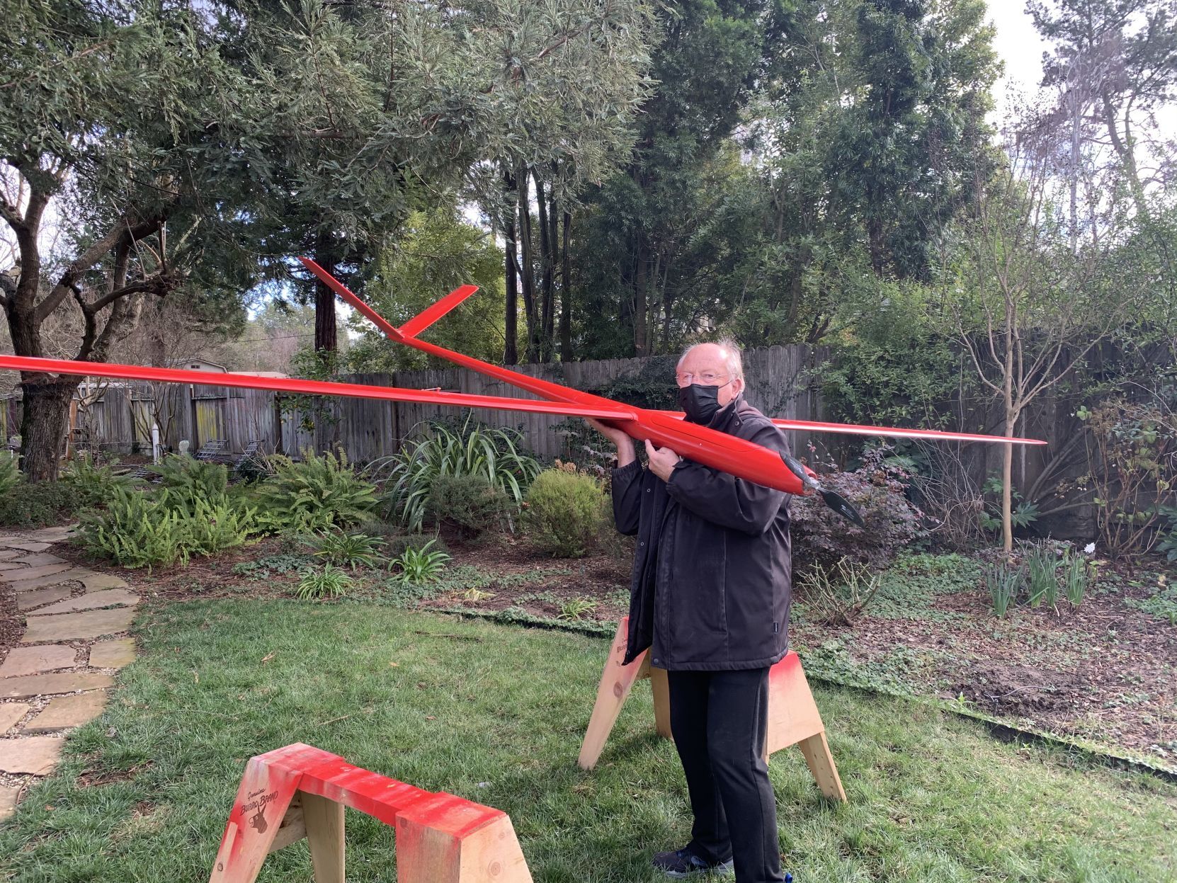 Peter Edridge's radio controlled airplane